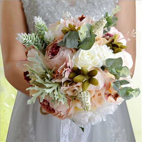 how much are fake wedding bouquets